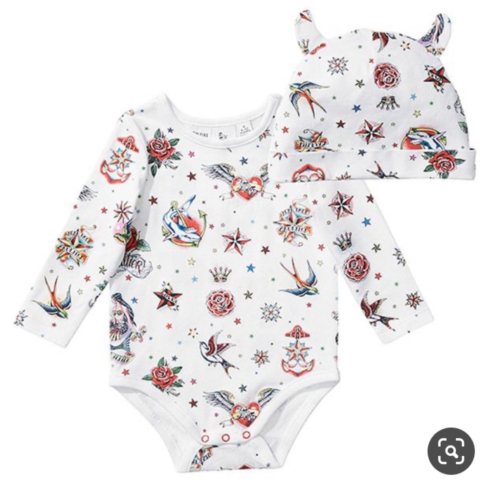 Jean Paul Gaultier for Target Tattoo Romper